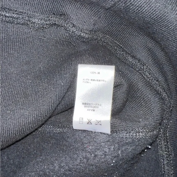 All Black supreme Box logo hoodie size med